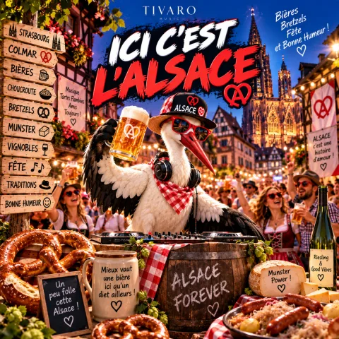 Pochette de Ici c’est l’Alsace